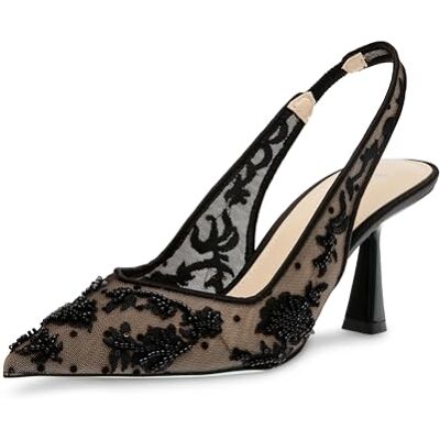 Betsey Johnson Nikki Pumps für Damen, Schwarz, 38.5 EU Betsey Johnson Nikki Pumps für Damen, Schwarz, 38.5 EU