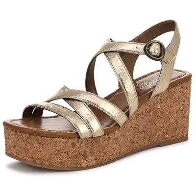 Blowfish Aurora Keilsandalen für Damen, Gold, Mittel, EU 39 Blowfish Aurora Keilsandalen für Damen, Gold, Mittel, EU 39
