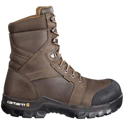 Carhartt Herren 8 "Rugged Flex Isoliert Wasserdicht Atmungsaktiv Sicherheit Zehe Leder Arbeitsstiefel Cmf8389 Baustiefel, Braun, 10 Carhartt Herren 8 "Rugged Flex Isoliert Wasserdicht Atmungsaktiv Sicherheit Zehe Leder Arbeitsstiefel Cmf8389 Baustiefel, Braun, 10