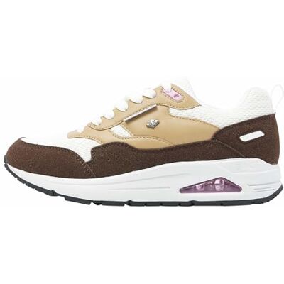 British Knights Damen Lennox Sneaker, Cremeweiss/Dunkelbraun/Hellbraun, 38 EU British Knights Damen Lennox Sneaker, Cremeweiss/Dunkelbraun/Hellbraun, 38 EU