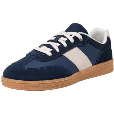 Clarks Mädchen Cypresslace O Sneaker, Marineblau-Mix Clarks Mädchen Cypresslace O Sneaker, Marineblau-Mix