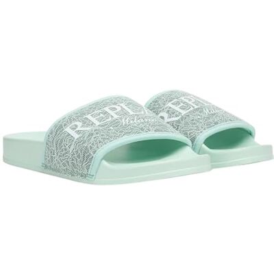 Replay Damen Badeschuhe mit Spitze, Aqua 267 (Türkis), 36 Replay Damen Badeschuhe mit Spitze, Aqua 267 (Türkis), 36