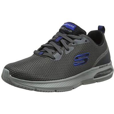 Skechers Men's DYNA-AIR Trainers, Grey (Charcoal Mesh/Black Trim Ccbk), 10.5 (45.5 EU) Skechers Men's DYNA-AIR Trainers, Grey (Charcoal Mesh/Black Trim Ccbk), 10.5 (45.5 EU)