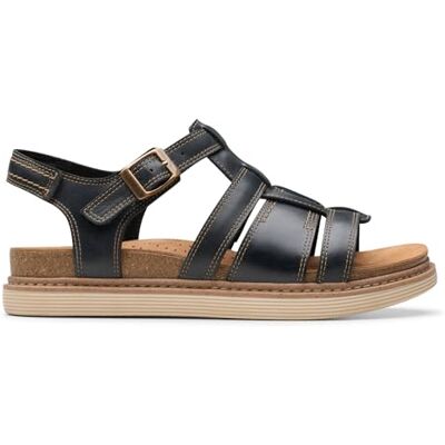 Clarks Arwell Sun Womens Cream Leather, 8 Clarks Arwell Sun Womens Cream Leather, 8