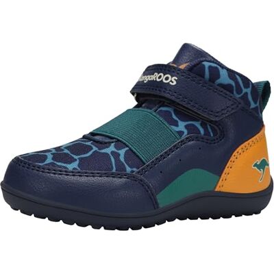 KangaROOS Unisex Baby K-BFI Peppy EV Sneaker, k Blue/Safari Party, 23 EU KangaROOS Unisex Baby K-BFI Peppy EV Sneaker, k Blue/Safari Party, 23 EU
