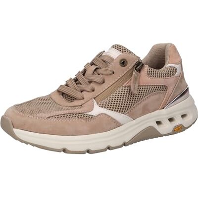 camel active Damen 58SON04-299537 Sneaker, beige/rot, 40 EU camel active Damen 58SON04-299537 Sneaker, beige/rot, 40 EU