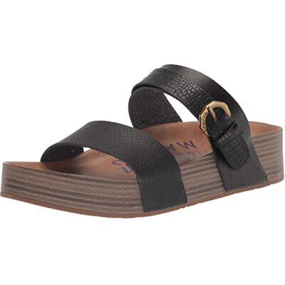 Blowfish Damen Marge Sandale, Black Dile Dyecut, 40 EU Blowfish Damen Marge Sandale, Black Dile Dyecut, 40 EU