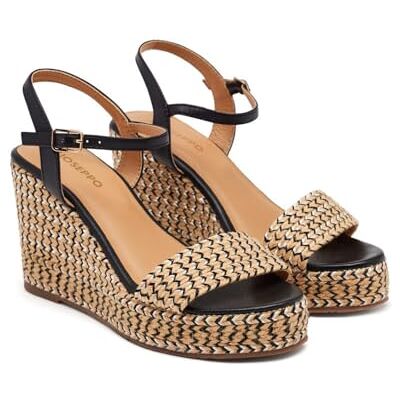 GIOSEPPO Damen Chippewa Espadrilles, Schwarz, 40 EU GIOSEPPO Damen Chippewa Espadrilles, Schwarz, 40 EU