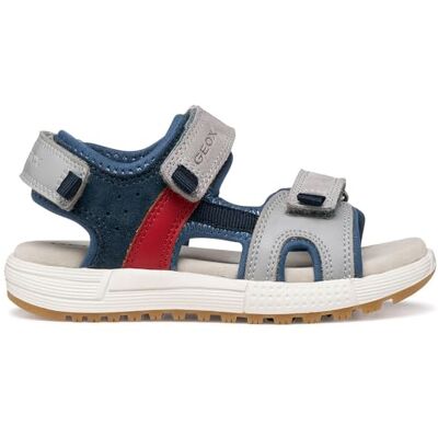 Geox JUNIOR BOY J SANDAL ALBEN BOY A SANDALS GREY/JEANS 39_EU Geox JUNIOR BOY J SANDAL ALBEN BOY A SANDALS GREY/JEANS 39_EU