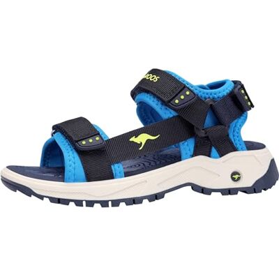 KangaROOS K-AS Jamie Grundschulkind Sandalen, Blau, 32 KangaROOS K-AS Jamie Grundschulkind Sandalen, Blau, 32