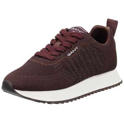 GANT FOOTWEAR Damen BEVINDA Sneaker, Dunkelbraun, 40 EU GANT FOOTWEAR Damen BEVINDA Sneaker, Dunkelbraun, 40 EU