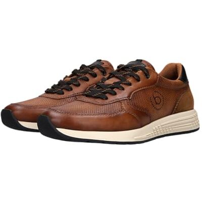 Bugatti Herren Sneaker-333-AX80-cognac,42 Bugatti Herren Sneaker-333-AX80-cognac,42