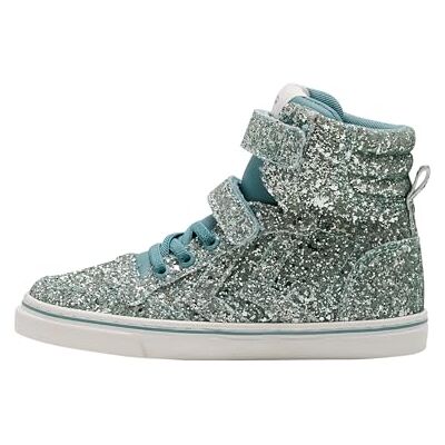 hummel Slimmer Stadil Glitter Sneaker Kids blau, 35 Kinder hummel Slimmer Stadil Glitter Sneaker Kids blau, 35 Kinder