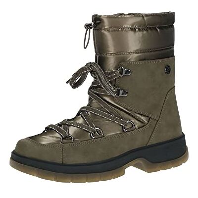 CAPRICE Schnürstiefelette Warmfutter Khaki TEX 26230 CAPRICE Schnürstiefelette Warmfutter Khaki TEX 26230