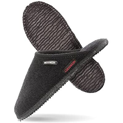 Giesswein Unisex Tino Hausschuhe, Schwarz 022, 35 EU Giesswein Unisex Tino Hausschuhe, Schwarz 022, 35 EU
