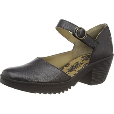 FLY London Damen Wifo440fly Pumps, Schwarz, 42 EU FLY London Damen Wifo440fly Pumps, Schwarz, 42 EU