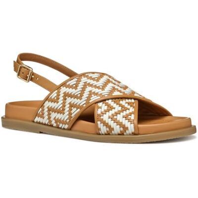 Geox Damen D ADELASH E Slide Sandal, Camel/Papyrus, 40 EU Geox Damen D ADELASH E Slide Sandal, Camel/Papyrus, 40 EU