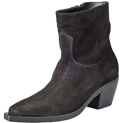 Pinko Mozart Texano Wildlederstiefel für Damen, Z99 Schwarz Limousine, 36 EU Pinko Mozart Texano Wildlederstiefel für Damen, Z99 Schwarz Limousine, 36 EU