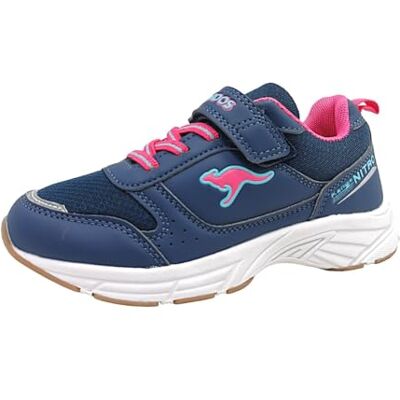 KangaROOS Mädchen K-NI Keno Ev Sneaker, Dk Navy Daisy Pink, 29 EU KangaROOS Mädchen K-NI Keno Ev Sneaker, Dk Navy Daisy Pink, 29 EU