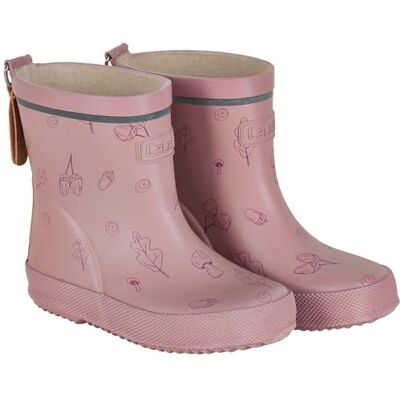 Celavi Unisex Kinder Basic Wellies With Aop Gummistiefel, Misty Rose, 24 EU Celavi Unisex Kinder Basic Wellies With Aop Gummistiefel, Misty Rose, 24 EU