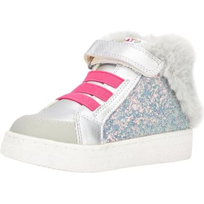 Agatha Ruiz de la Prada 231942 Bootsschuh, Silber, 24 EU Agatha Ruiz de la Prada 231942 Bootsschuh, Silber, 24 EU