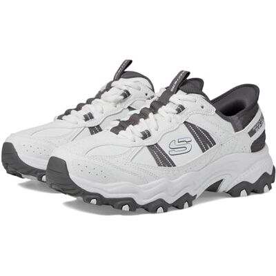 Skechers Herren Stamina at Hands Free Slip-in Sneaker, Weiß/Grau, 45.5 EU Skechers Herren Stamina at Hands Free Slip-in Sneaker, Weiß/Grau, 45.5 EU