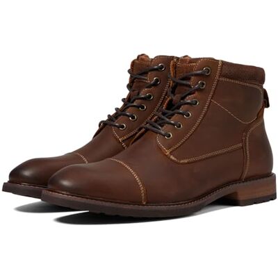 Florsheim Men's, Chalet Cap Toe Boot, Braun Crazy Horse, 43.5 EU Florsheim Men's, Chalet Cap Toe Boot, Braun Crazy Horse, 43.5 EU