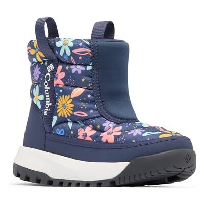 Columbia Kinder Snowtrot Mid Stiefel, Müheloses Hineinschlüpfen, Verbesserter Komfort, Rutschfester Grip, Reflektierende Wärme, Wasserabweisend Unisex Kinder Columbia Kinder Snowtrot Mid Stiefel, Müheloses Hineinschlüpfen, Verbesserter Komfort, Rutschfester Grip, Reflektierende Wärme, Wasserabweisend Unisex Kinder