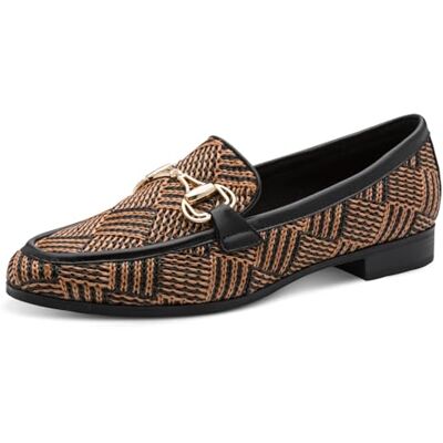 MARCO TOZZI Damen Slipper weiches Feel Me Fußbett weiches Innenfutter Modisch, schwarz (Black Comb), 36 EU MARCO TOZZI Damen Slipper weiches Feel Me Fußbett weiches Innenfutter Modisch, schwarz (Black Comb), 36 EU