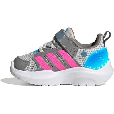 Adidas Unisex Baby LIGHTORAMA Runner Shoes Infants, Grey one/Lucid pink/Lucid Aquamarine, 24 EU Adidas Unisex Baby LIGHTORAMA Runner Shoes Infants, Grey one/Lucid pink/Lucid Aquamarine, 24 EU
