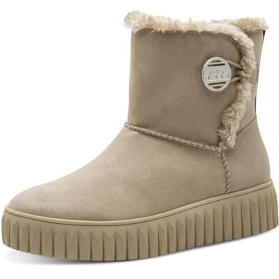 MARCO TOZZI Damen 2-26416-45 Stiefelette, Taupe, 40 EU MARCO TOZZI Damen 2-26416-45 Stiefelette, Taupe, 40 EU
