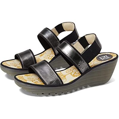 FLY London Damen Yaco416flySandale, graphit, 37 EU FLY London Damen Yaco416flySandale, graphit, 37 EU