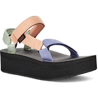 Teva Damen Flatform Universal Sandale, Sherbert Multi, 43 EU Teva Damen Flatform Universal Sandale, Sherbert Multi, 43 EU