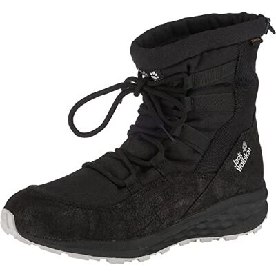 Jack Wolfskin Nevada Texapore MID W Wasserdicht, Schneestiefel, Schwarz (Black/Black 6053), 37 EU (4 UK) Jack Wolfskin Nevada Texapore MID W Wasserdicht, Schneestiefel, Schwarz (Black/Black 6053), 37 EU (4 UK)