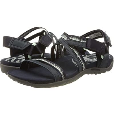 Merrell Damen Terran 3 CUSH Lattice-Navy Sandale, 42 EU Merrell Damen Terran 3 CUSH Lattice-Navy Sandale, 42 EU