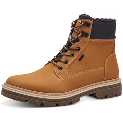 S. Oliver Herren Stiefel zum Schnüren Wasserabweisend Vegan, Braun (Corn), 41 EU S. Oliver Herren Stiefel zum Schnüren Wasserabweisend Vegan, Braun (Corn), 41 EU