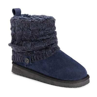 MUK LUKS Laurel Damen Stiefel, navy, 37 EU MUK LUKS Laurel Damen Stiefel, navy, 37 EU