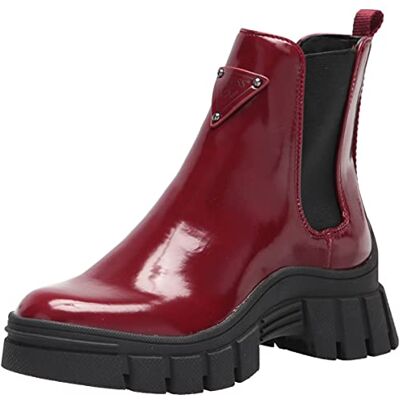 Guess Damen Hestia Springerstiefel, rot, 38.5 EU Guess Damen Hestia Springerstiefel, rot, 38.5 EU
