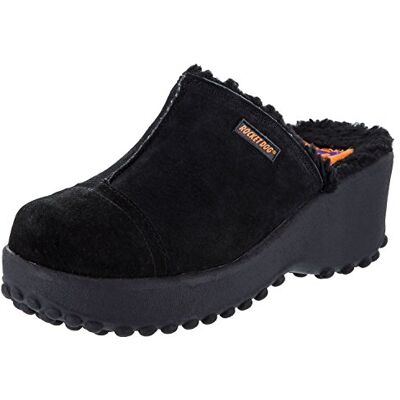 Rocket Dog Damen Fran Nubuck Holzschuh, schwarz, 38 EU Rocket Dog Damen Fran Nubuck Holzschuh, schwarz, 38 EU