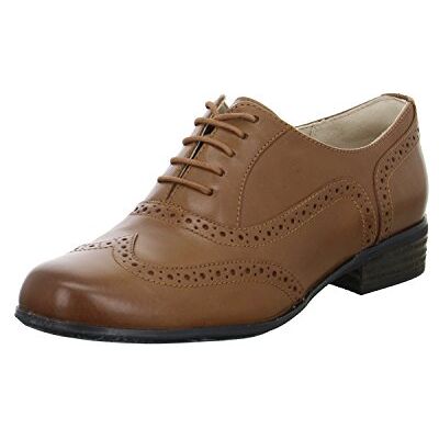 Clarks Hamble Oak, Damen Derby Schnürhalbschuhe, Braun (Dark Tan Lea), 41.5 EU (7.5 Damen UK) Clarks Hamble Oak, Damen Derby Schnürhalbschuhe, Braun (Dark Tan Lea), 41.5 EU (7.5 Damen UK)