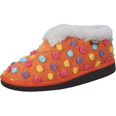 Manitu Home Damen 340010-62 Hausschuh, Orange, 41 EU Manitu Home Damen 340010-62 Hausschuh, Orange, 41 EU