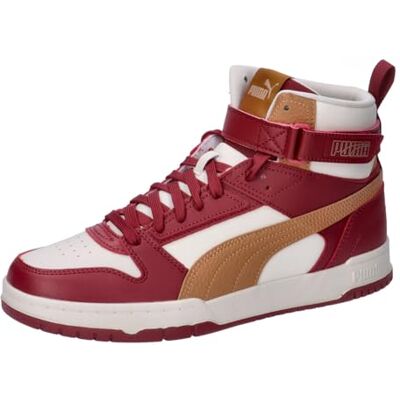 Puma Unisex RBD Game Sneaker, Alpine Snow-Caramel Latte-Intense Red, 38.5 EU Puma Unisex RBD Game Sneaker, Alpine Snow-Caramel Latte-Intense Red, 38.5 EU