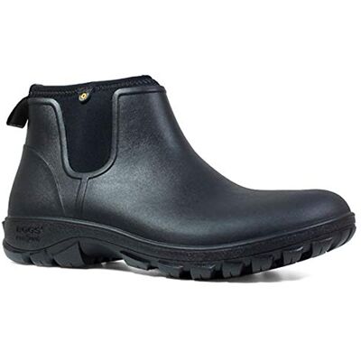 BOGS Herren Sauvie Schlupfschuh, Niedrige Höhe, Chukka, Wasserdicht Gummistiefel, Schwarz, 42 EU BOGS Herren Sauvie Schlupfschuh, Niedrige Höhe, Chukka, Wasserdicht Gummistiefel, Schwarz, 42 EU
