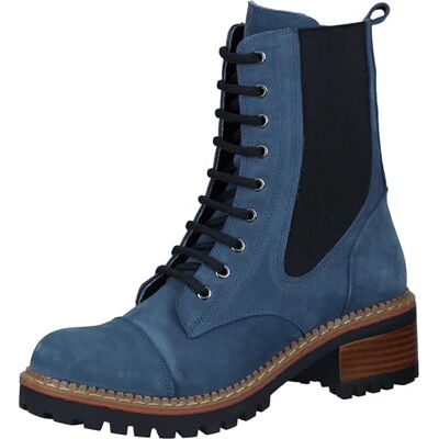 Manitu Damen 960339-05 Stiefelette, blau, 40 EU Manitu Damen 960339-05 Stiefelette, blau, 40 EU