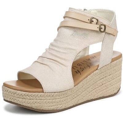 Blowfish Damen Lacey-c-Rope Espadrille Keilsandalen, knochenfarben, 41 EU Blowfish Damen Lacey-c-Rope Espadrille Keilsandalen, knochenfarben, 41 EU