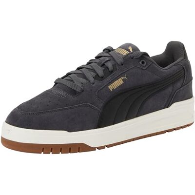 Puma Unisex Shuffle Downtown Sd Sneaker, Dunkelgrau Schwarz Gold, 36.5 EU Puma Unisex Shuffle Downtown Sd Sneaker, Dunkelgrau Schwarz Gold, 36.5 EU