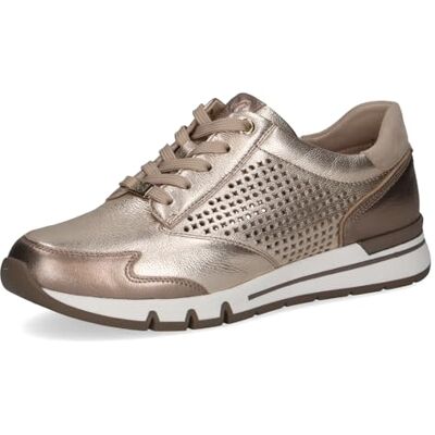 CAPRICE Damen 9-23752-46 Sneaker, Taupe Met Comb, 42 EU Weit CAPRICE Damen 9-23752-46 Sneaker, Taupe Met Comb, 42 EU Weit