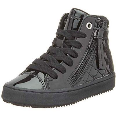 Geox Mädchen J Kalispera Girl D Sneakers, Schwarz, 30 EU Geox Mädchen J Kalispera Girl D Sneakers, Schwarz, 30 EU