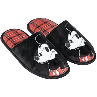 CERDÁ LIFE'S LITTLE MOMENTS Unisex Kinder Zapatillas De Casa Abierta Mickey Hausschuhe, Schwarz, 40/41 EU CERDÁ LIFE'S LITTLE MOMENTS Unisex Kinder Zapatillas De Casa Abierta Mickey Hausschuhe, Schwarz, 40/41 EU