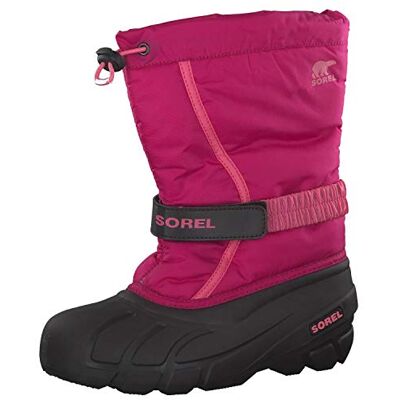 Sorel KIDS FLURRY Schneestiefel für Unisex Kinder, Rot (Deep Blush x Tropic Pink) Youth, 32 EU Sorel KIDS FLURRY Schneestiefel für Unisex Kinder, Rot (Deep Blush x Tropic Pink) Youth, 32 EU